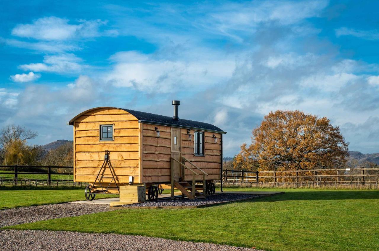 Monkwood Shepherds Hut - Ockeridge Rural Retreats Worcester Exteriér fotografie